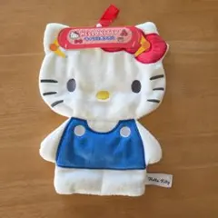 ハローキティ キャラクタータオル ループ付き