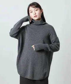 <MARW UNITED ARROWS>ルーズ タートルネックニット