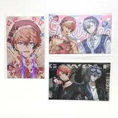 ぎゃうるふ 赤城ウェン 小柳ロウ チェキ風カード ぎゃうver. ノーマル レア