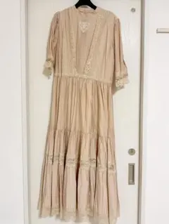 アンアナザーアンジェラス　レース使いティアードロングワンピースのサムネイル
