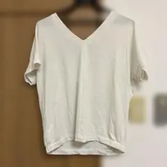 NATURAL BEAUTY BASIC フレンチスリーブカットソー