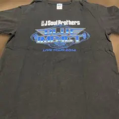 希少XL 三代目JSB 24karats BLUE IMPACT Tシャツ - メルカリ