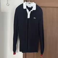 【美品】ラコステ　長袖ポロシャツ　フランス製
