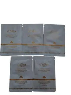d'Alba　ダルバ　オイルクリームクレンザー　クレンジング　サンプル