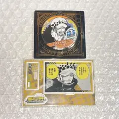 ONEPIECE バースデー 名場面ジオラマフィギュア 缶バッジ ロー