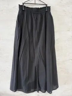 earth music&ecology 黒 ロングスカート