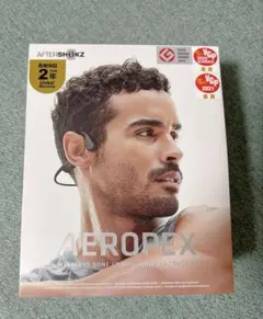 【美品】AFTERSHOKZ AEROPEX ワイヤレス骨伝導イヤホン
