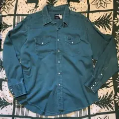 【8〜90s 】ラングラー ウエスタンシャツ ヴィンテージ Wrangler