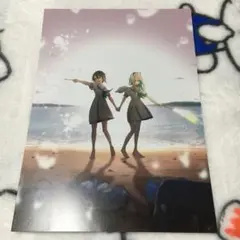 ホロライブ　ほろはにヶ丘高校　大空スバル　天音かなた　イラストカード