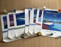 永井博 2017年 使用済み壁掛けカレンダー Precious Time 永井博 2017年 使用済み壁掛けカレンダー Precious Time - メルカリ
