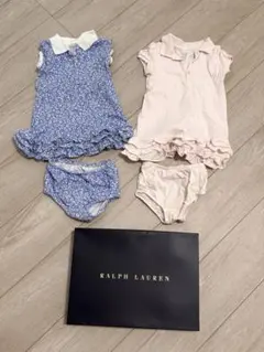 ★美品２つセット★ラルフローレン　ワンピース　ベビー　85cmのサムネイル