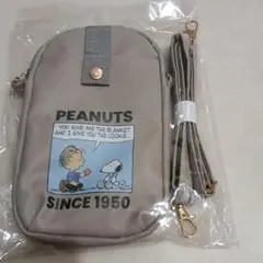 スヌーピー スマホ用ショルダーバッグ