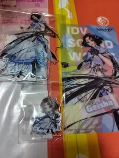 C107 第五人格 IDENTITY 芸者 アクリルスタンド クリアポストカード