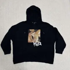 H&M Ariana grande コラボ　パーカー　ブラック