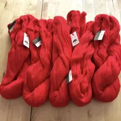 ニチボー　ミッドファイン　ウール100% 50g10カセ　色番496 極細