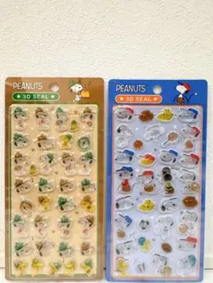スヌーピー PEANUTS 3D SEAL 2枚セット 国内正規品 新品未開封