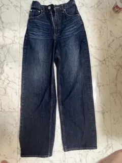 AZUL BY MOUSSY ストレートデニム S ダークブルー