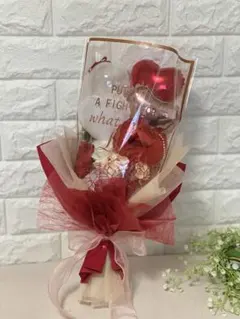 転職 退職 異動 離任式 お礼など 心のこもったメッセージ入りバルーンブーケ❤︎