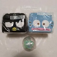 小物入れ　カプセルステッキ　ハンギョドン　バッドばつ丸