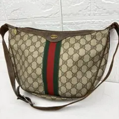 良品】オールドグッチ シェリーライン GGスプリーム 巾着 ショルダー