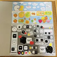 ガチャガチャ　サンエックス　シール