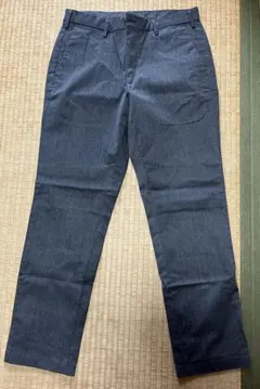 UNIQLO スリムフィットチノ パンツ 82cm チャコール　股下76センチ