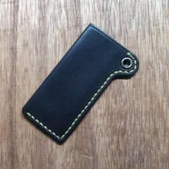 【ハンドメイド】栃木レザー 本革 ライターケース BIC スリムライター J23