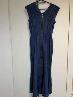 デニムワンピース　ラグナムーン