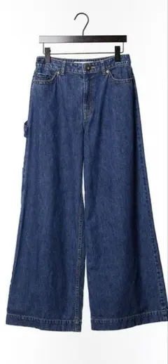 【美品】PRIDE ワイドレッグデニムパンツ