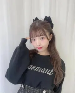 evelyn スウェット　ブラック