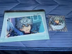 プロセカ!あんスタ!!コラボ 瀬名泉C賞クリアポーチD賞缶ミラーセガラッキーくじ