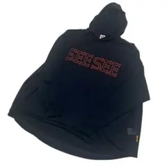 【完売品希少】SEESEE SUPER BIG HOODY MESH LS Rのサムネイル