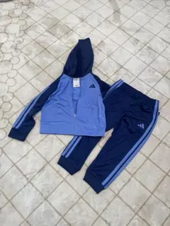 adidas アディダス キッズ 100cm 4T セット 未使用 ブルー