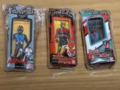 仮面ライダー　ソフビ パッケージチャーム　3種　シークレット含む