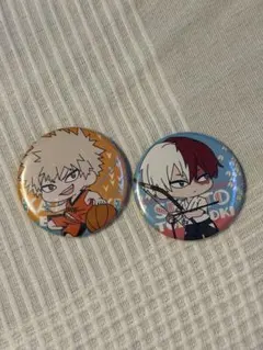 僕のヒーローアカデミア 爆豪勝己 轟焦凍 ピンバッジセット