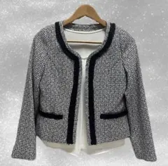 ツイード セレモニージャケット 7号ブラウス スカート 4点セット 入園式卒園式