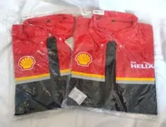 ☆新品未使用昭和シェル石油 半袖シャツ LLサイズ 2枚セット希少品レア