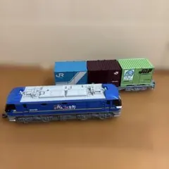 プラレール JR貨物 EF210 366 桃太郎 コンテナ貨車のサムネイル