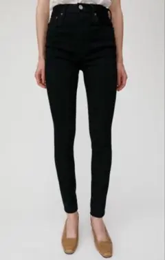 MOUSSY / HW Rebirth BLACK skinny(26inch)