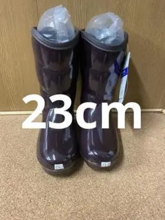 新品　弘進婦人防寒長靴　ボルドー　23㎝ ピンスパイク底