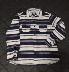 BEAMS Boeio& Exciting／ヘビーネルシャツ　S