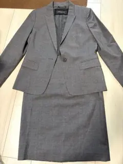 スーツ レディース　セット　シングルボタン　グレー　Mのサムネイル
