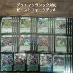 C7デュエマクラシック対応ビーストフォークデッキ