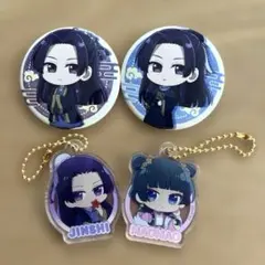 薬屋のひとりごと 壬氏 アクリルキーホルダー 缶バッジセット - メルカリ