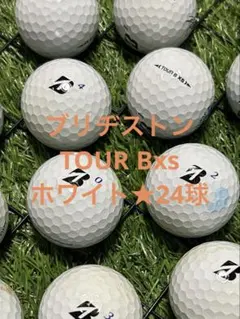 " A-品" ブリヂストン　TOUR Bxs☆ホワイト　24球のサムネイル