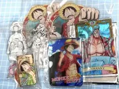 ONE PIECE ワンピース　ルフィ　アクリル雑貨　セット