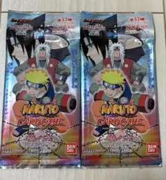当時物 NARUTO カードゲーム 巻ノ十四 未開封パック 2005 初回限定