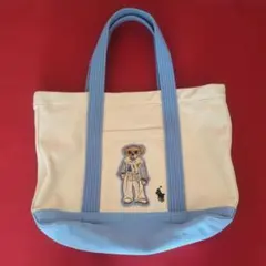 ポロラルフローレン ポロベア 刺繍ロゴ デニム ヴィンテージ加工