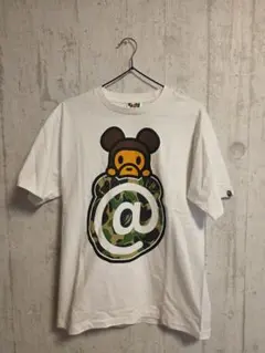 アベイシングエイプ マイロ Tシャツ 迷彩 M BAPE NIGO 2013 白 - メルカリ