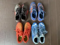 サッカーシューズ3足セットまとめて - メルカリ